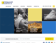 Tablet Screenshot of esmap.org